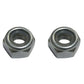 Set of 2 Lock Nuts fit Several Fits John Deere Interchangeable w/ 14M7455