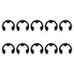 QTY 10: E Clips Fits Universal Products Replaces 36625