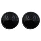 QTY 2: Front Spindle Cap(Black)
 Fits Scotts Replaces M128102