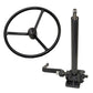 Steering Box Assembly with Wheel & Cap Fits Kubota Replaces 32150-16803