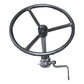Steering Box Assembly with Wheel & Cap Fits Kubota Replaces 32150-16803