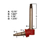 71785TM Taper Mate Spindle Fits International Harvester 656 666 686 756 766 786