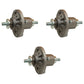 Qty 3: Spindle Assembly's without Nut Fits John Deere Replaces GY20592