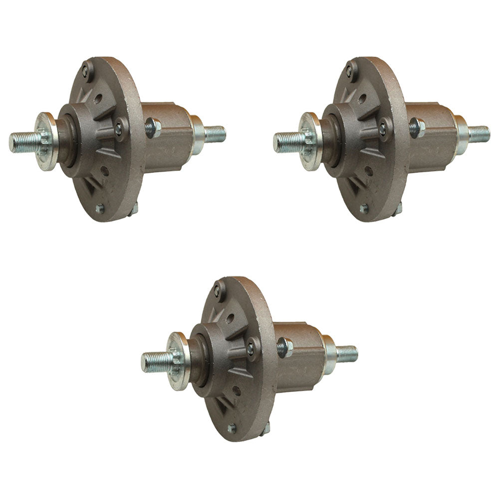Qty 3: Spindle Assembly's without Nut Fits John Deere Replaces GY20592