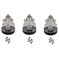Qty 3: Spindle Assembly with Bolts Fits MTD Replaces 159830