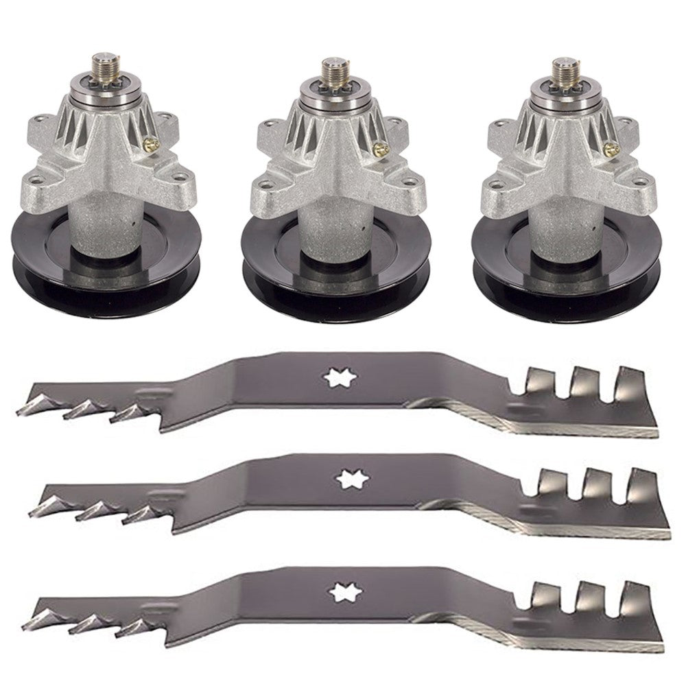 50" Mower Spindle Kit w Mulching Blade Fits Cub Cadet LT1050 LTX1050 LGT1050