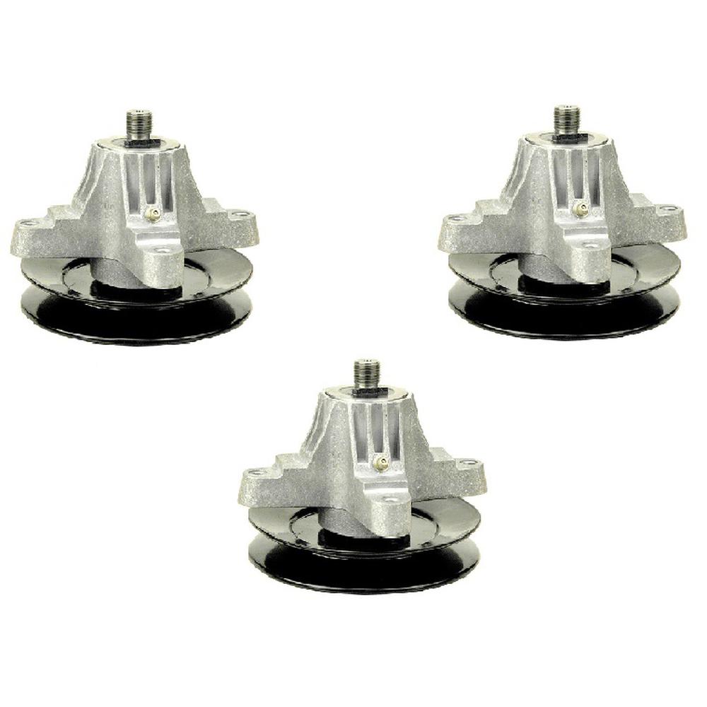 Qty 3: Spindle Assembly Fits Troy Bilt Replaces 618-04825