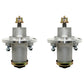 2 Spindle Assemblies Fits Husqvarna 539112170