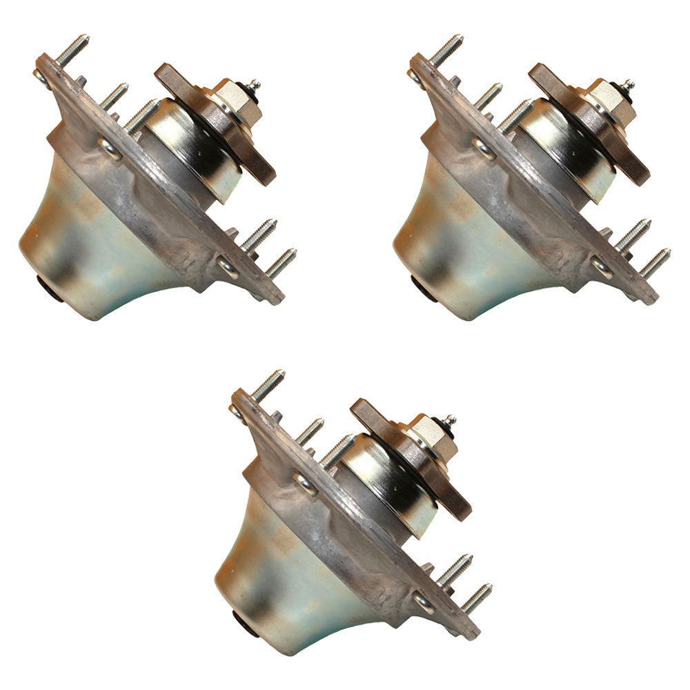 TCA17517 Set of Three (3) Deck Spindles Fits John Deere Z510A Z520A Z710A