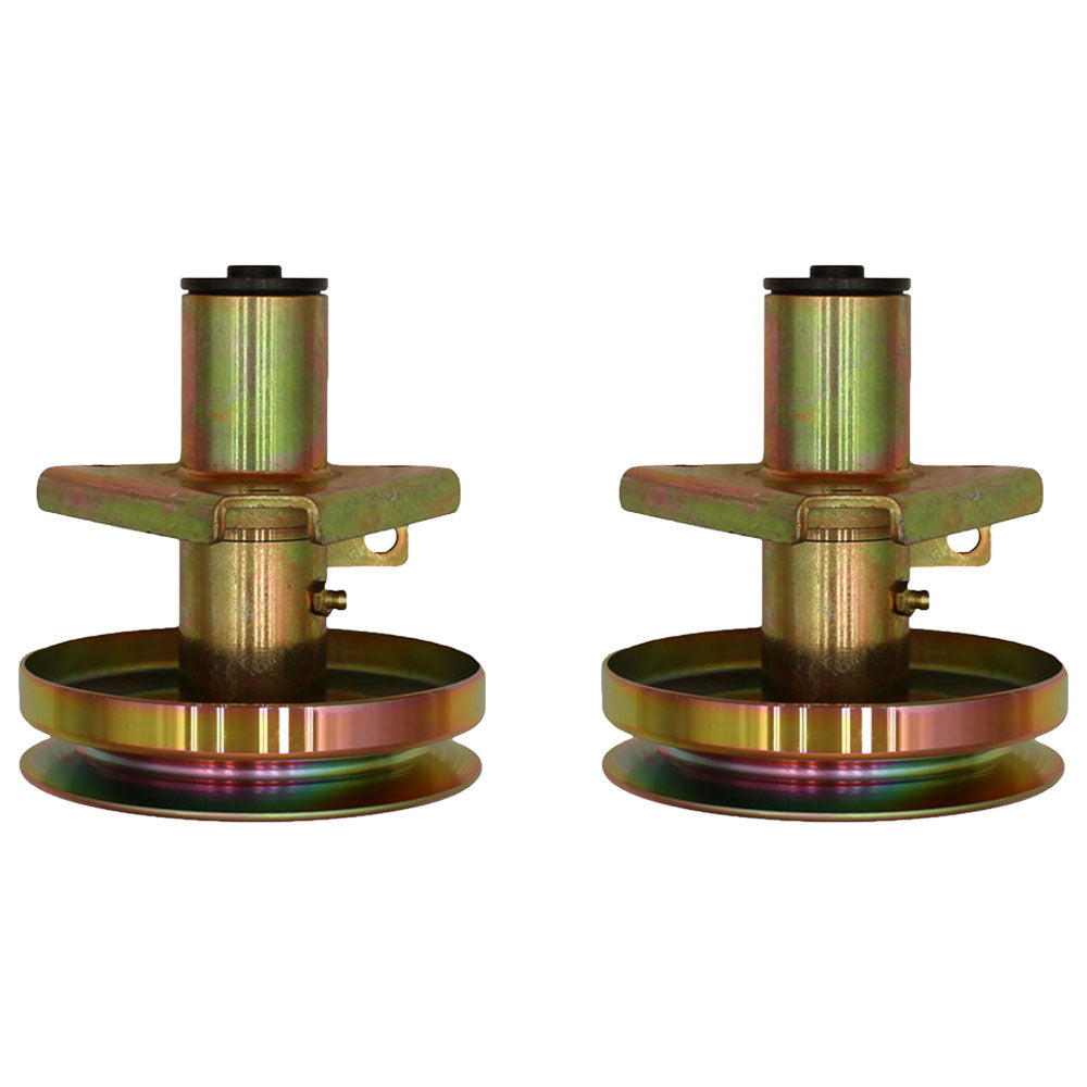 2 Pack of Mower Deck Spindles  Fits John Deere Replaces AM126112