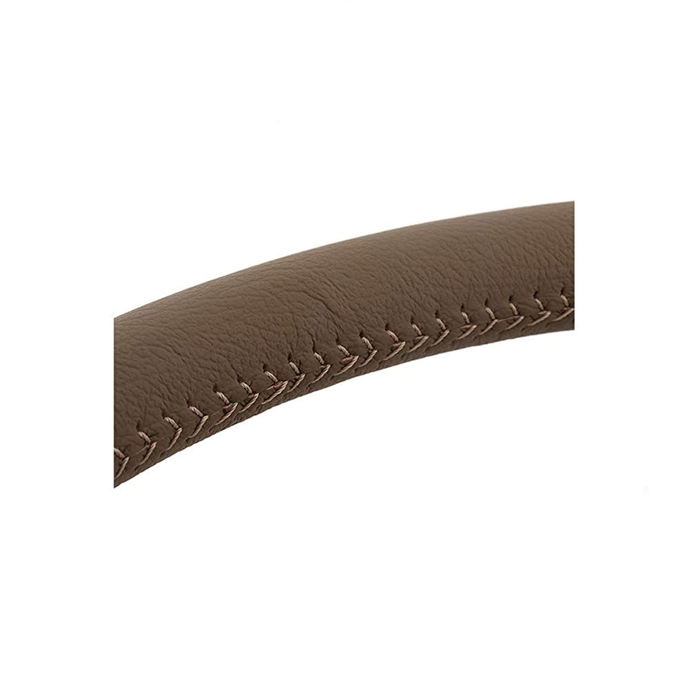 Steering Wheel - Leather Wrapped - Brown Fits John Deere Replaces AL173828-BR