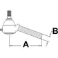 Restoration Rear Drag Link End Fits Ford Replaces NAA33271A
