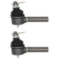 2 FRONT DRAG LINK TIE ROD ENDS Fits Ford 650 651 660 661 671 681 800 801 811 820