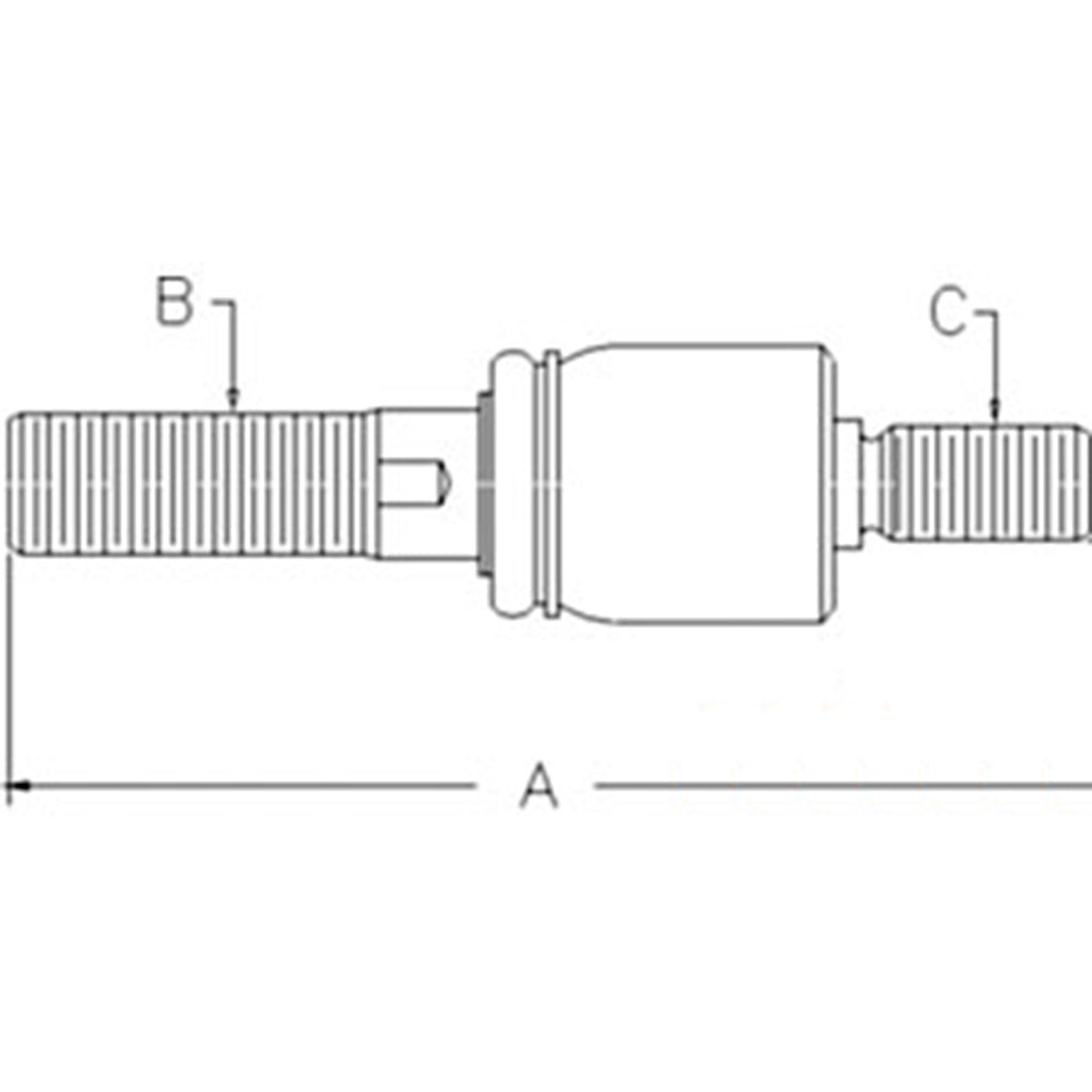Inner Tie Rod Fits John Deere Replaces AL160202