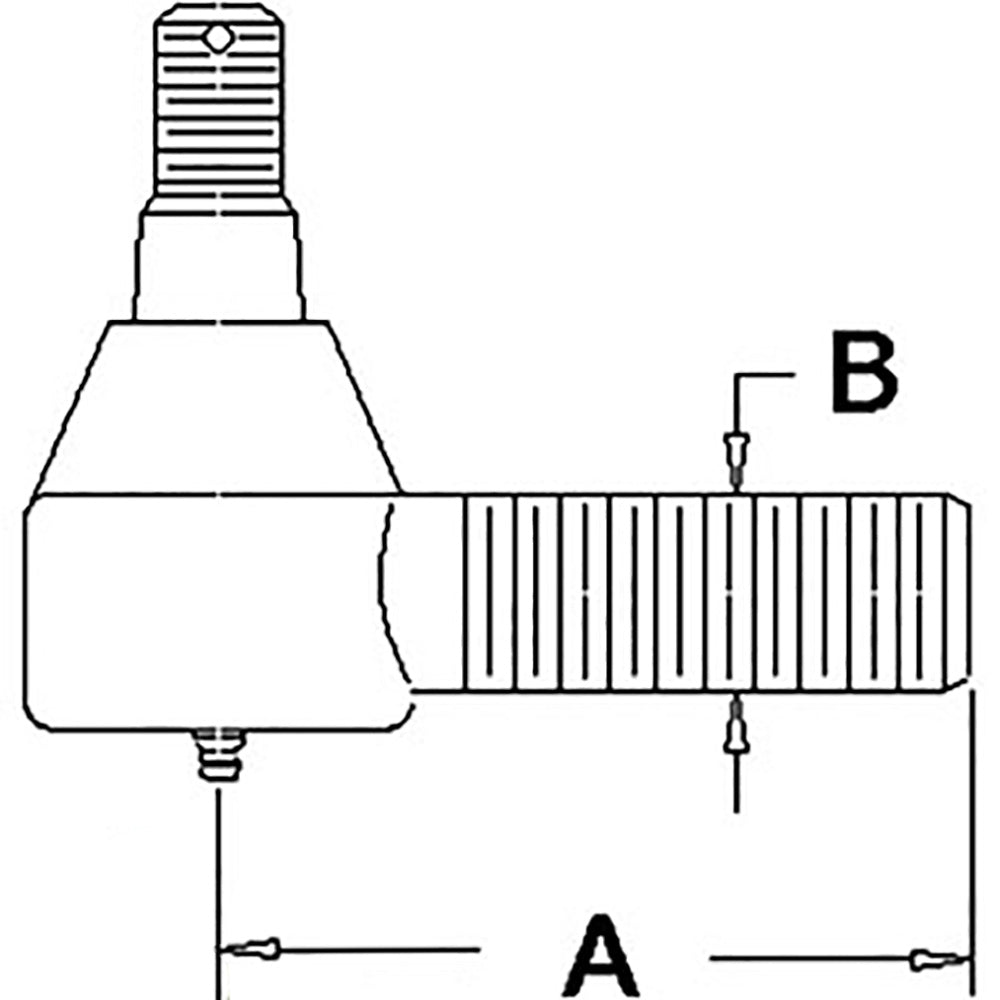 Cylinder End Fits 6602 6620 6622 7445 7720 8820 9930 9960 9965 9970 AH94057