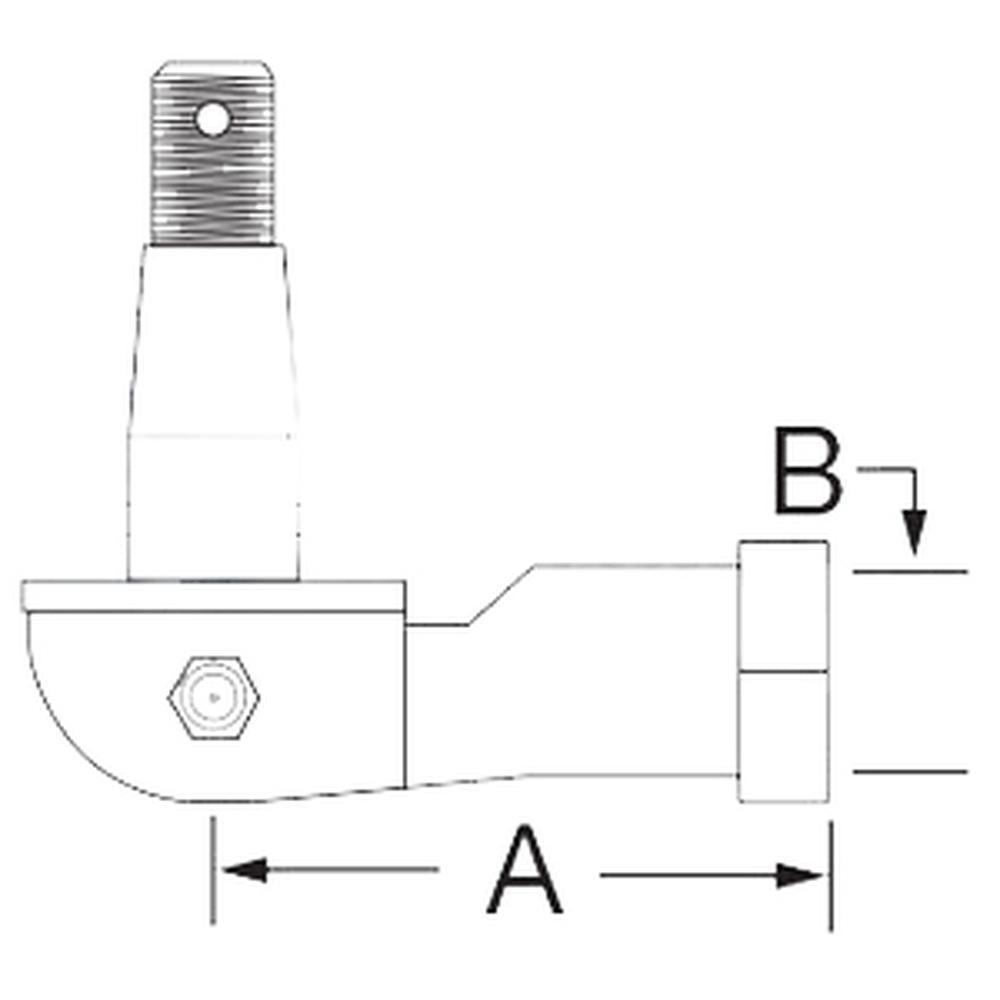 LH Outer Tie Rod End Fits Ford/New Holland Replaces 83921741