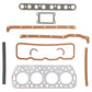 Engine Full Gasket Set Fits FARMALL/IH F12 F14 Victor FS1396 w/ Front Cover Seal