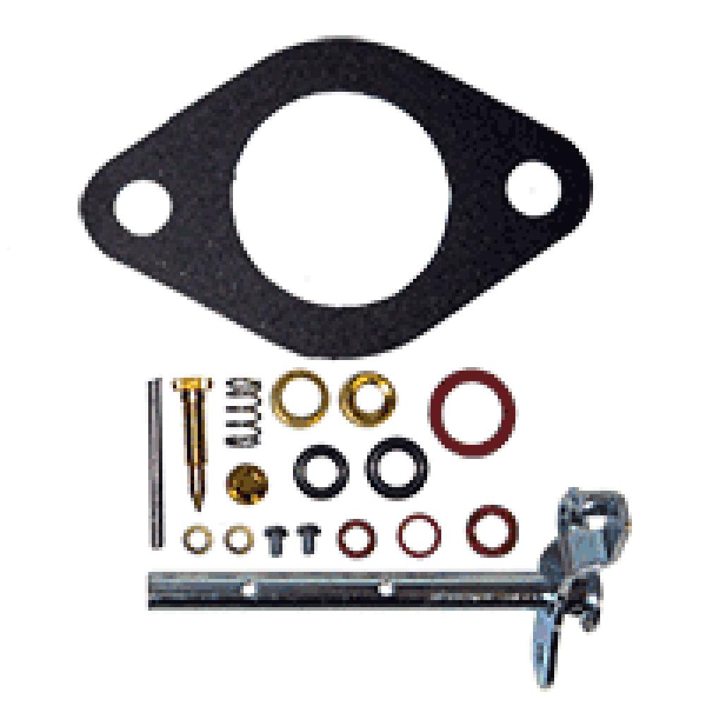 Complete Carburetor Repair Kit with Throttle Shaft Fits John Deere 3020 Tractor