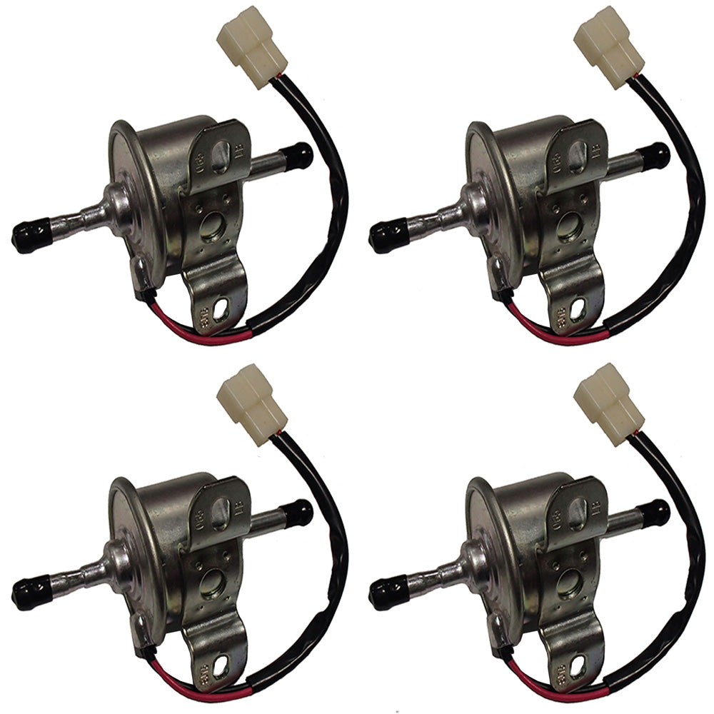 Qty 4: Fuel Pump Fits John Deere Replaces AM876265