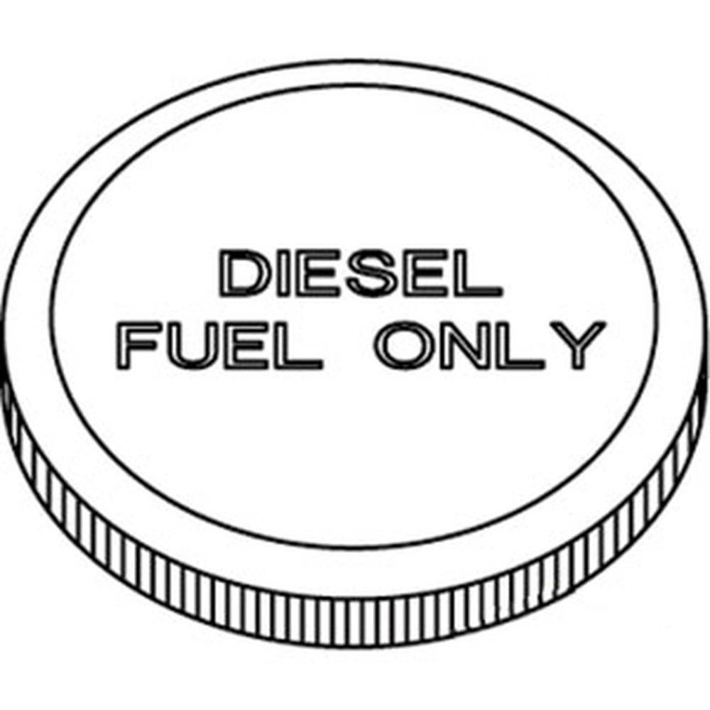 Fuel Tank Cap - Non-Vented Diesel Fits International 1086 1486 104781C1