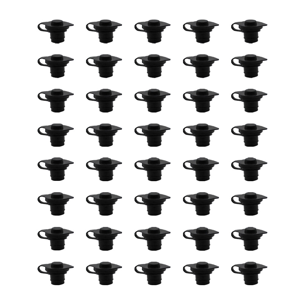 Qty 40: Gas Can Vent Cap (Black)  Fits Universal Products