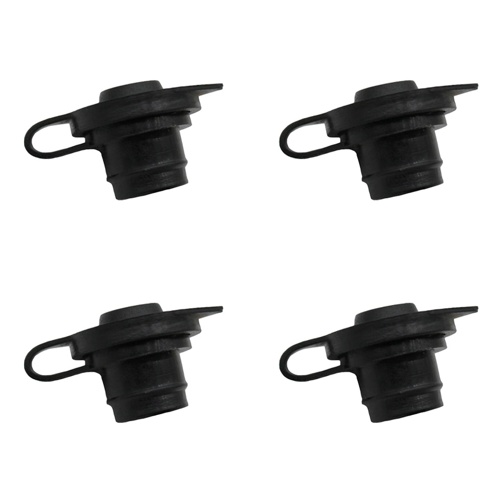 Qty 4: Gas Can Vent Cap (Black)  Fits Universal Products