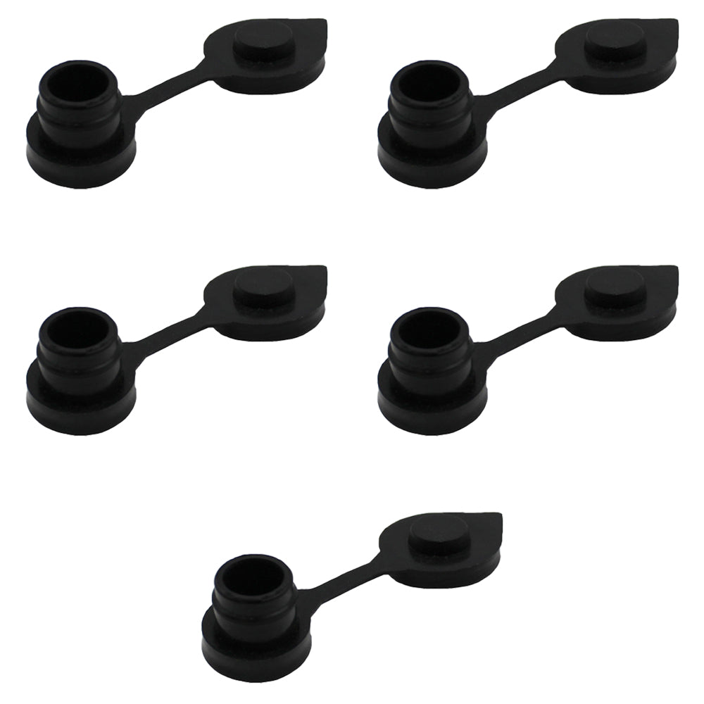 Qty 5: Gas Can Vent Cap (Black)  Fits Universal Products