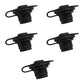 (5)- Black Fuel / Gas Can Vent Cap for Blitz Wedco Scepter Essence Midwest Eagle