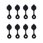 Qty 8: Gas Can Vent Cap (Black)  Fits Universal Products