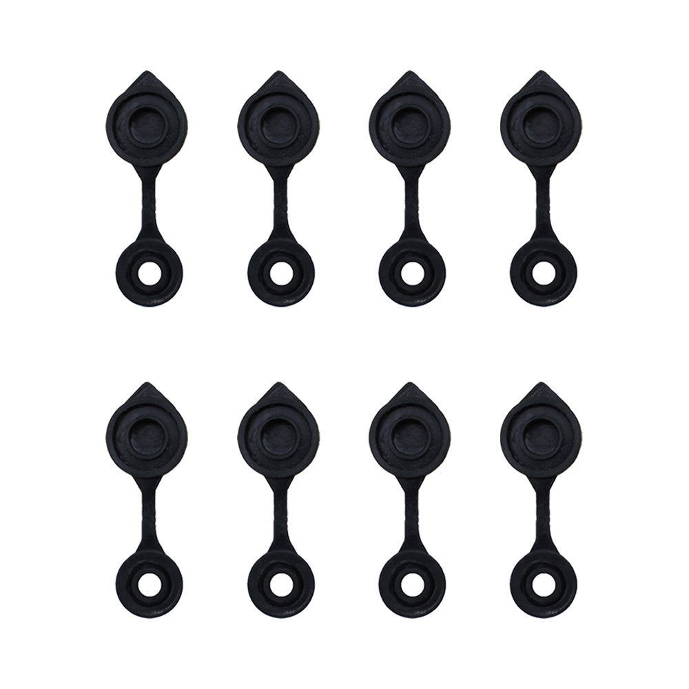 Qty 8: Gas Can Vent Cap (Black)  Fits Universal Products