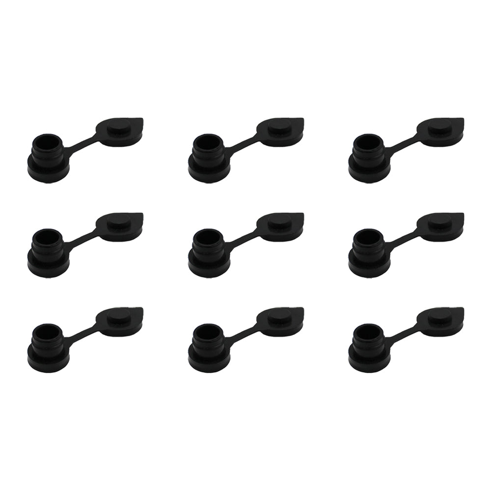 Qty 9: Gas Can Vent Cap (Black)  Fits Universal Products