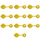 Qty 10: Gas Can Vent Caps (Yellow)  Fits Universal Products