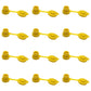 Twelve Gas Can Vent Cap Set w/ Retaining Lip for Eagle Chilton Plastic Fuel Jugs