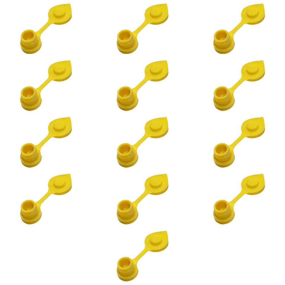 13 - Yellow Vent Caps Replacement Gas Can Fuel Jug Blitz Wedco Scepter Essence