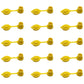 15-Pack New Yellow Vent Caps Gas Can Breather Midwest Blitz Wedco Scepter