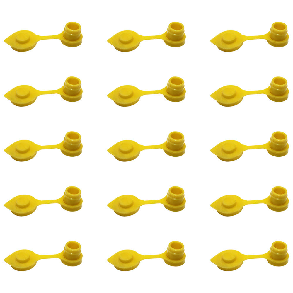 15 - Yellow Vents Replacement Metal Gas Can Eagle Chilton With Retaining Lip