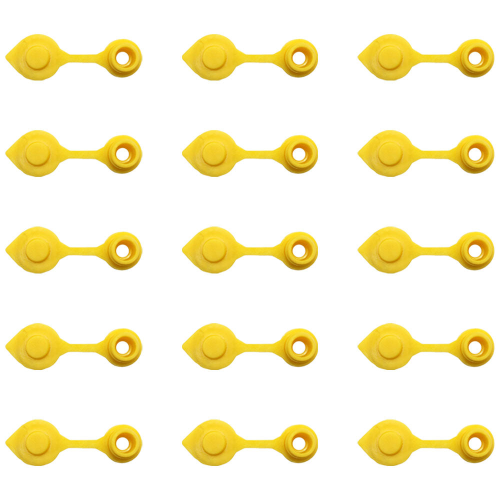15 - Yellow Vents Replacement Metal Gas Can Eagle Chilton With Retaining Lip