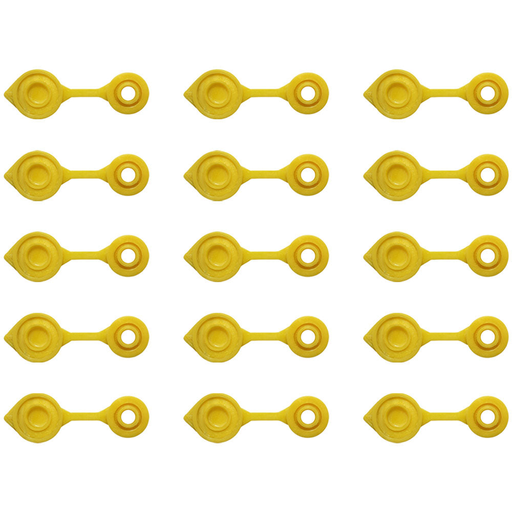 15 - Yellow Vents Replacement Metal Gas Can Eagle Chilton With Retaining Lip