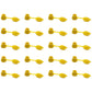 Twenty (20) Yellow Fuel Gas Jug Vent Caps For Eagle Scepter & Other Fuel Cans