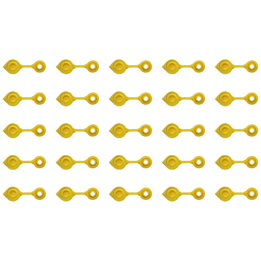 25-Pack Yellow Vent Cap for Blitz Fuel Gas Can Container 900302 900092 900094