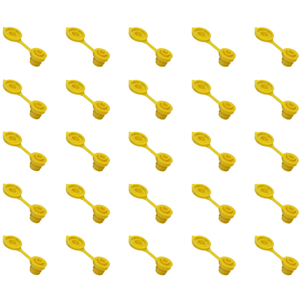 25-Pack Yellow Vent Cap for Blitz Fuel Gas Can Container 900302 900092 900094