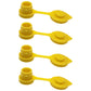 4-Pack Yellow Vent Caps Gas Fuel Can Breather fits Midwest Blitz Wedco Scepter