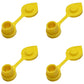 4-Pack Yellow Vent Caps Gas Fuel Can Breather fits Midwest Blitz Wedco Scepter