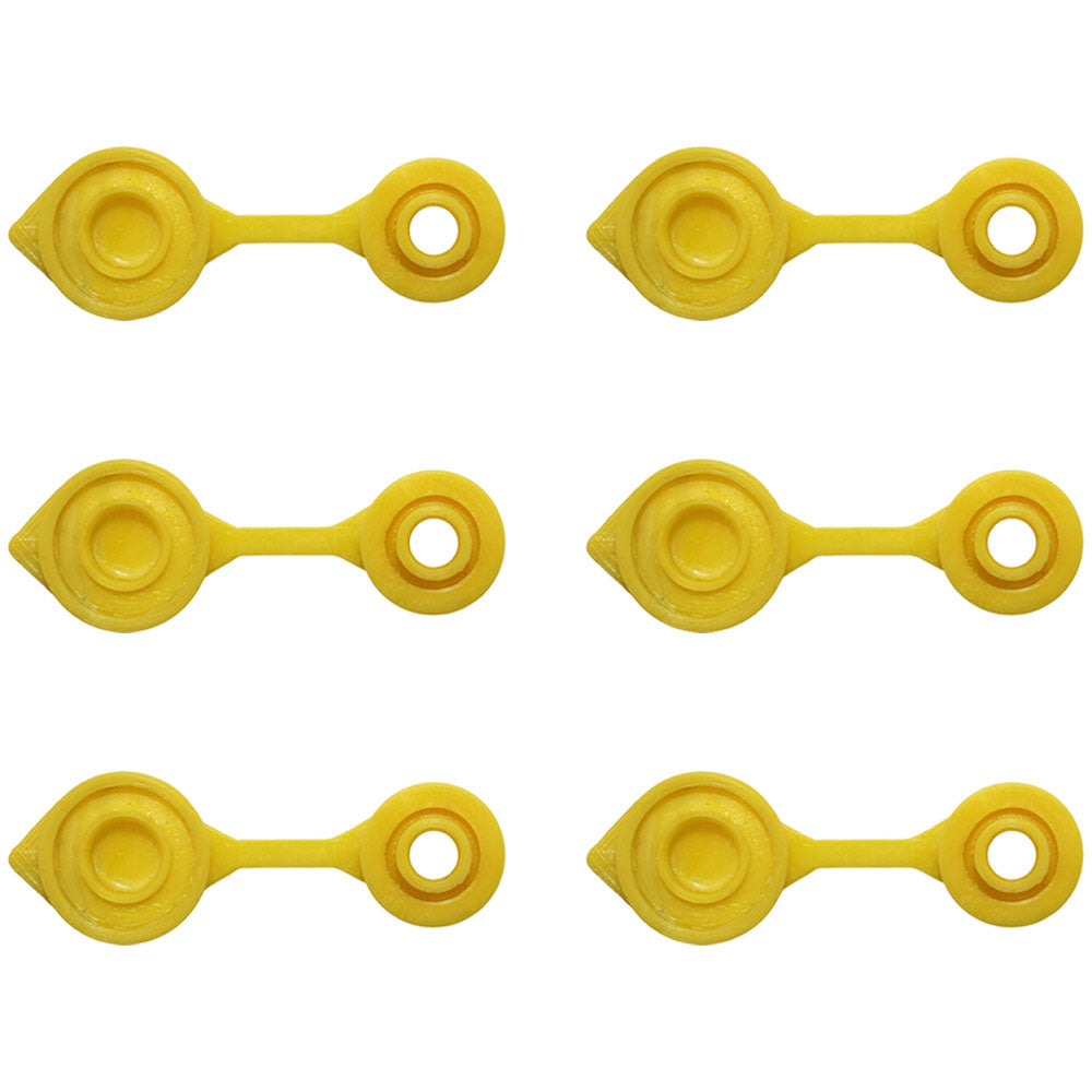 X6 - Yellow Vent Caps Gas Fuel Can for Midwest Heavy Duty