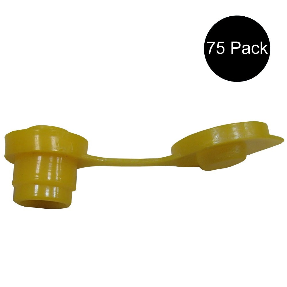 Qty 75: Gas Can Vent Caps (Yellow) Fits Universal Products