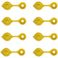 Qty 8: Gas Can Vent Caps (Yellow)  Fits Universal Products