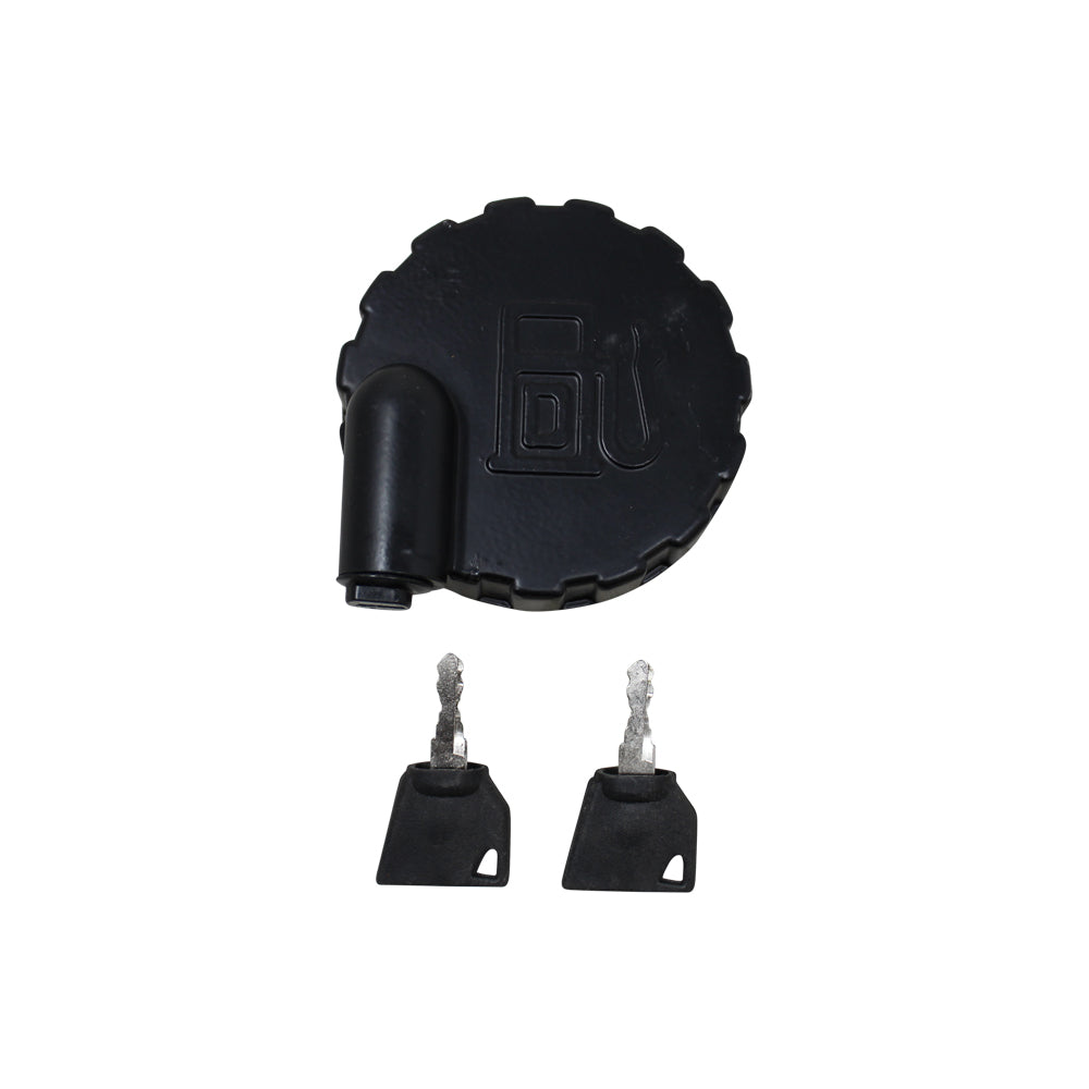 Diesel Fuel Tank Cap w/ 2 Keys Fits JCB 8080 123-05892 331-33064 331-45908
