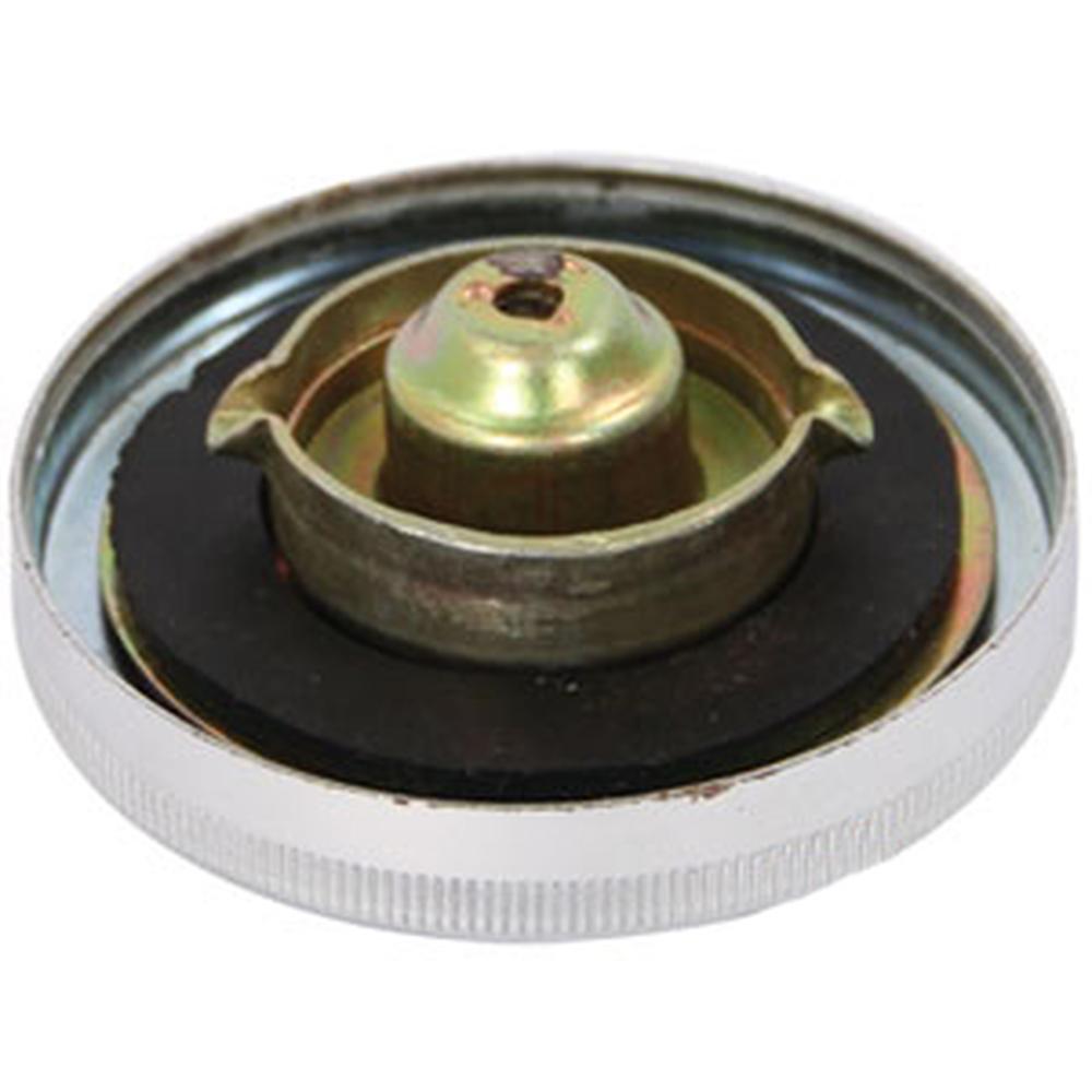 Silver Fuel Cap with Ridges Fits Ford