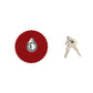 1698042M1 Red Fuel Cap with Vent Hole Fits Massey Ferguson