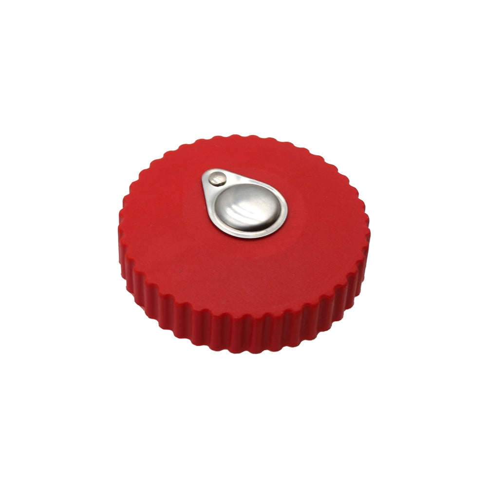Red Fuel Cap with Vent Hole (Plastic) Fits Massey Ferguson 1698042M91, 963023M1
